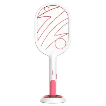 

USB Rechargeable Electric Fly Swatter Fly Swatter Insect Fly Hand Racket Fly Swatter Home Trap Electric Bug Racket