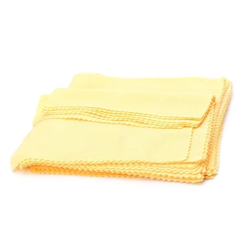 

100PC Clean Polishing Cloth for Sterling Silver Gold Platinum Jewelry Anti Dust new