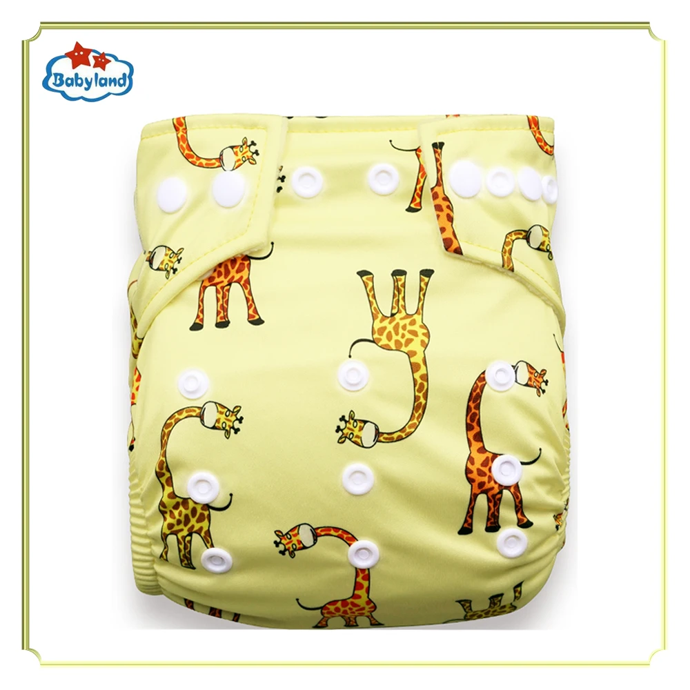 Babyland тканевые подгузники детские 5 шт. микрофлисовые карманные многоразовые для