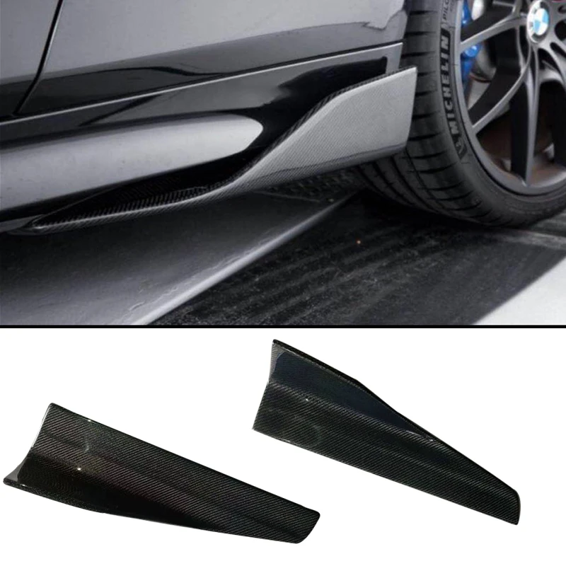 Боковые юбки из углеродного волокна для BMW E60 M5 F10 G30 F22 F23 F87 M2 F32 F33 F36 F82 M4 E90 E92 F30 M3 GT86