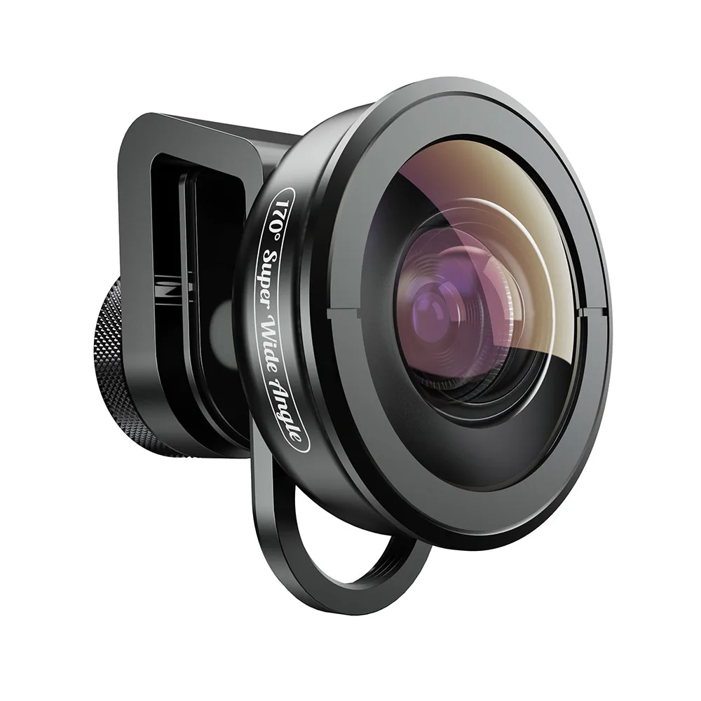 APEXEL APL-HD5SW 170 ° супер широкоугольный объектив для двойной линзы/одиночный объектив для смартфона для iPhone samsung Galaxy huawei смартфонов