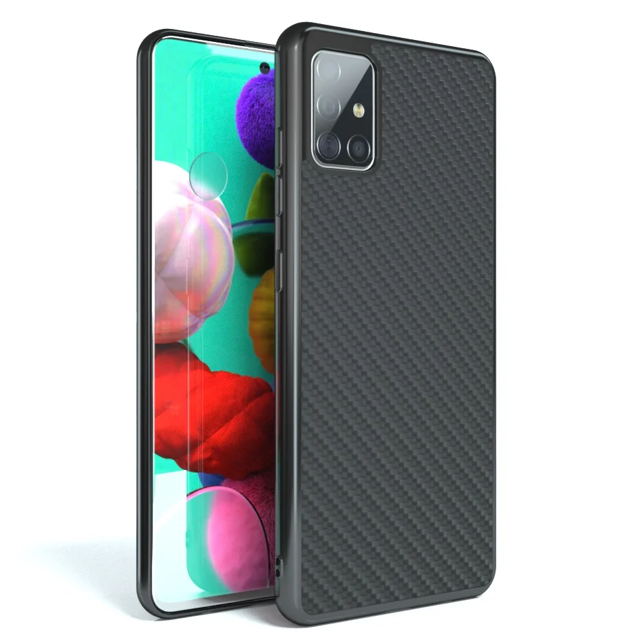 Soft Silicone TPU Frame Classic Weave Case For Samsung Galaxy S20 Ultra