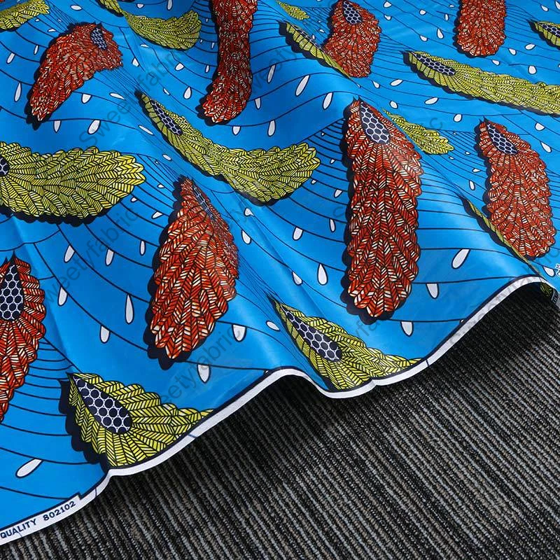 Cotton african print wax fabric nederlands Fashion holland dutch pagne high quality super holandies Cloth for Party Dress