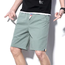 Short de plage pour homme, Bermuda décontracté, couleur unie, nouvelle collection été 