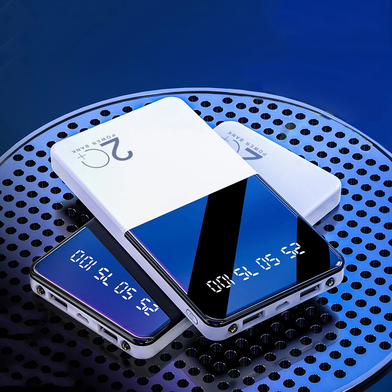 best battery pack 20000mAh Power Bank Portable Charger Powerbank External Battery Pack Power Bank for iPhone 12 11 Huawei Samsung Xiaomi Poverbank pebble power bank
