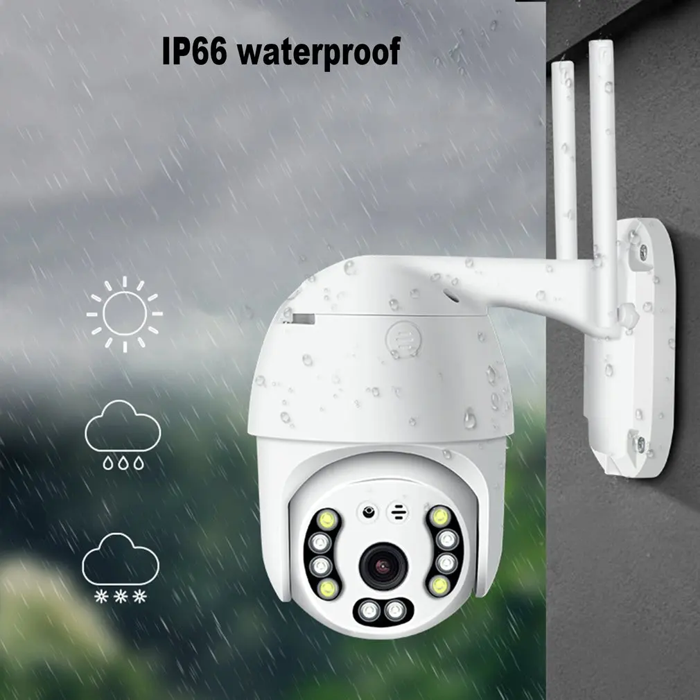 

Outdoor IP Camera Wifi CCTV Mini PTZ Camera Home Security 360 Camera 2MP HD 1080p Wireless Video Surveillance Speed Dome