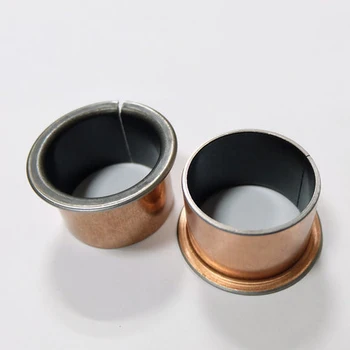 

3pcs ID 18mm OD 20mm opening flanging compound bearing wear-resistant bush brass sets self-lubricating oil bushing 10mm-25mm L