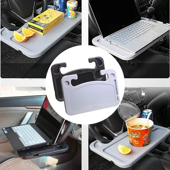 

Multi-function Steering Wheel Card Table Ipad Car With Small Computer Table rack hanging table car supplies Portable #zer