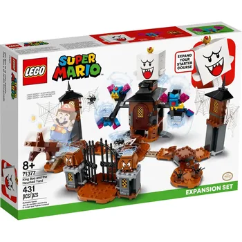 

LEGO 71377 Super Mario Series King Boo and The Haunted Yard Expansion Set Building Blocks Makes A Birthday or Holiday Gift Toys