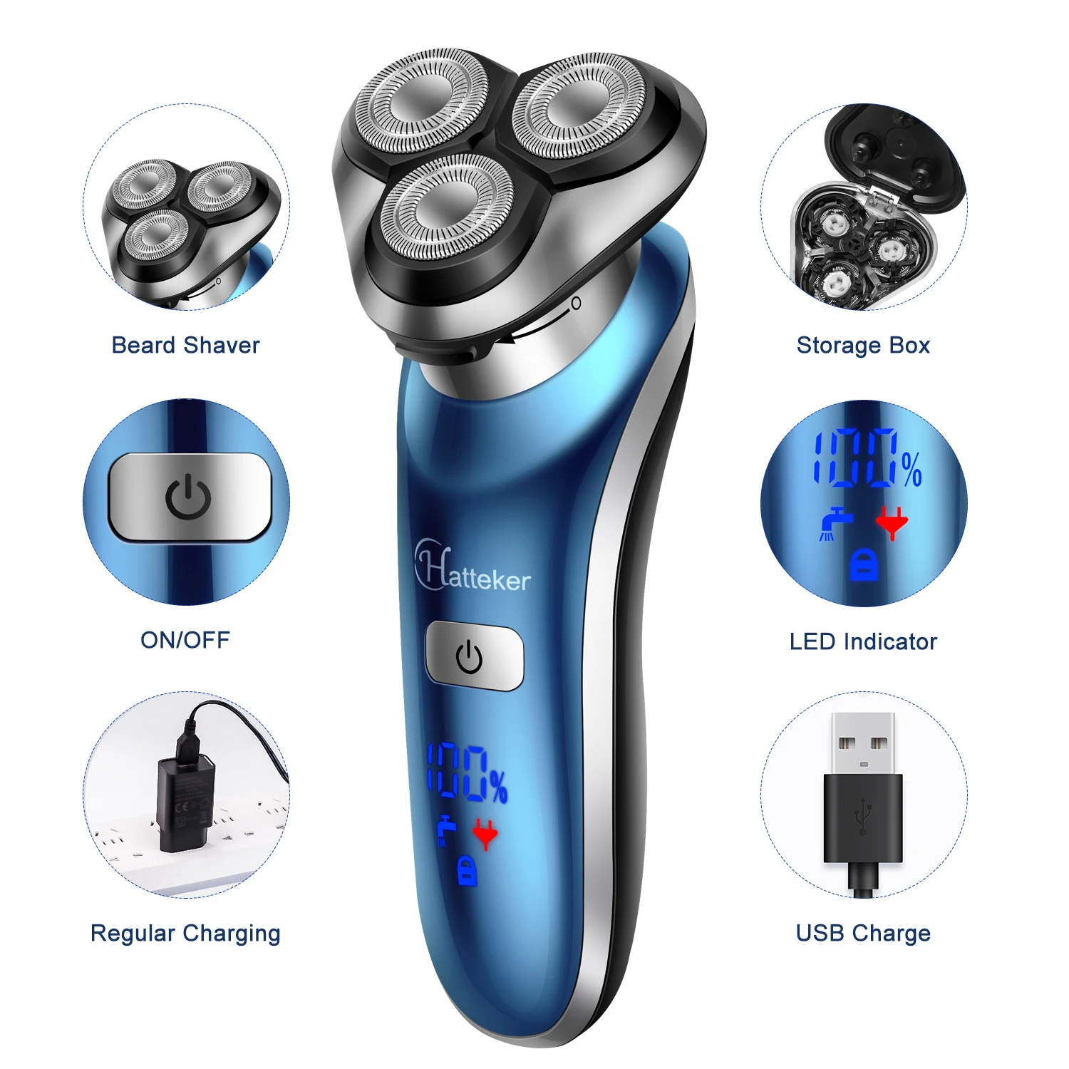HATTEKER- ͸  鵵, 4 in 1   鵵 USB  ׷ ŰƮ  鵵 