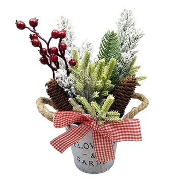 

1pc Christmas Tree Adornment Party Adornment Prop Tabletop Tree Decoration