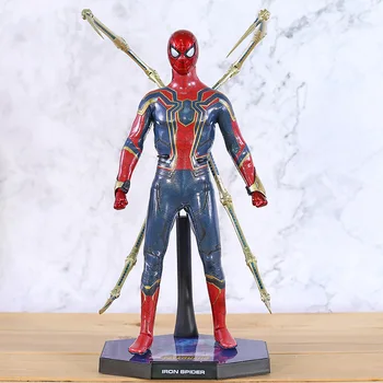 

Marvel Avengers Iron Spider Spiderman Super Hero Action Figures PVC Collectible Model Toy