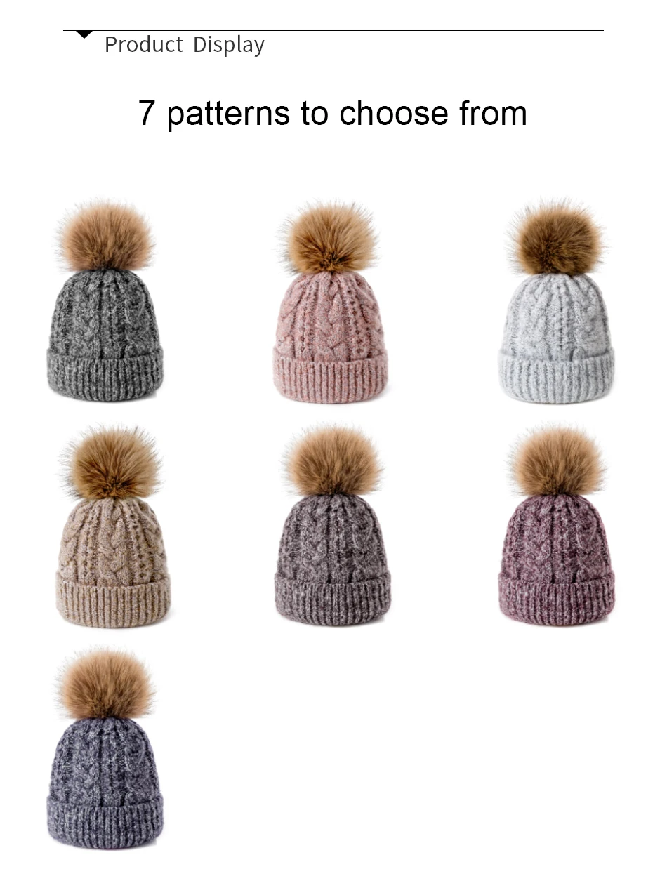 Evtfelan модные брендовые вязаные шапки для женщин зимние шапочки шапки помпоны мяч зимняя шапка женская утепленная теплая gorras вязаная кость