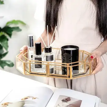 

Creative Dinner Plate Restaurant Heart Shape Home Decor Glass Storage Tray Bracelets Trays Cosmetics Decoration Ceramic