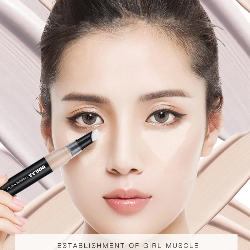 

Matte Makeup Concealer Pen Cover Blemish Nude Facial Concealers Stick Hide Freckle Acne Long Lasting Basic Makeup Cosmetics