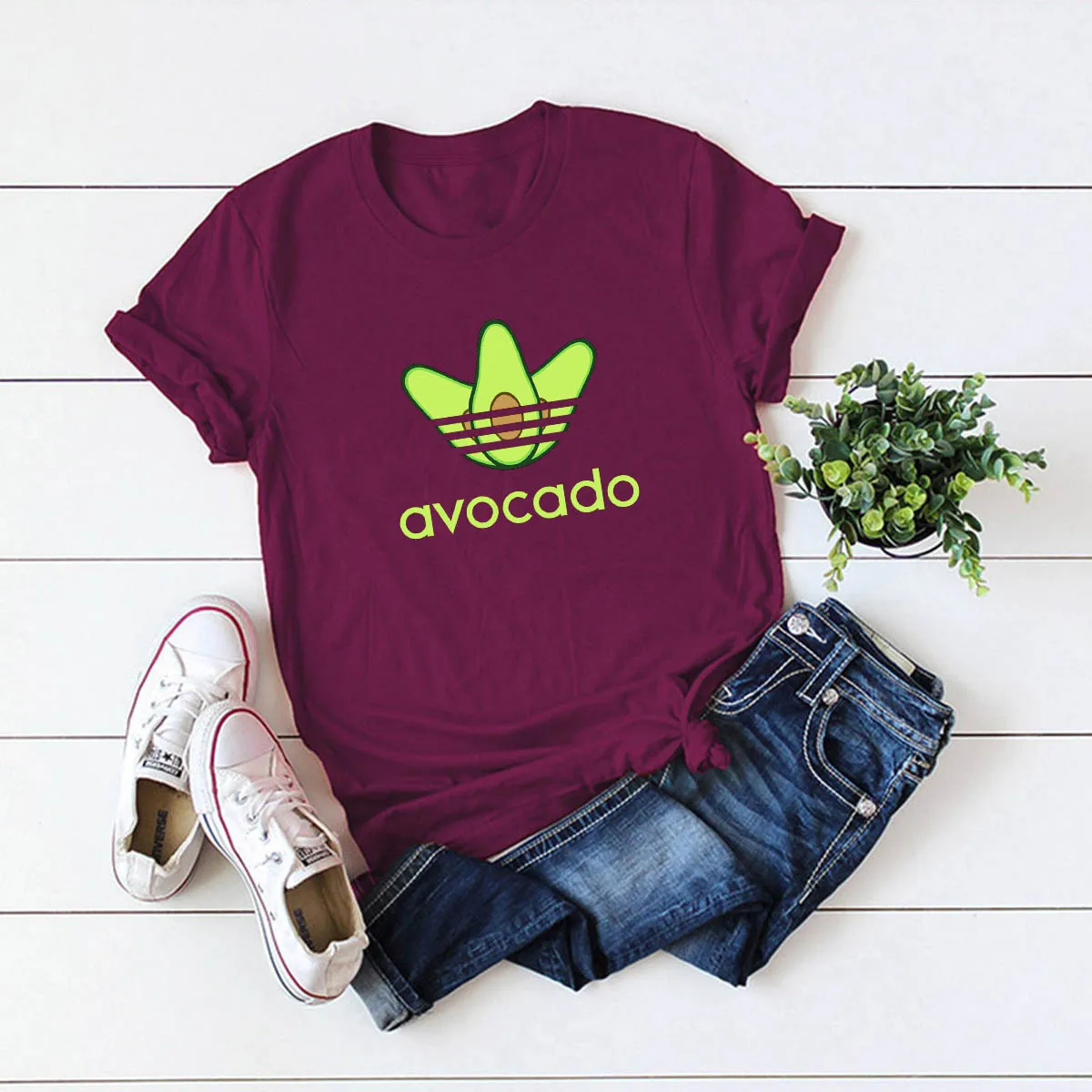 Забавные женские футболки с авокадо, лето, женские футболки с коротким рукавом в стиле Харадзюку, женские офисные топы для мам, 5XL размера плюс, графические футболки - Цвет: JH