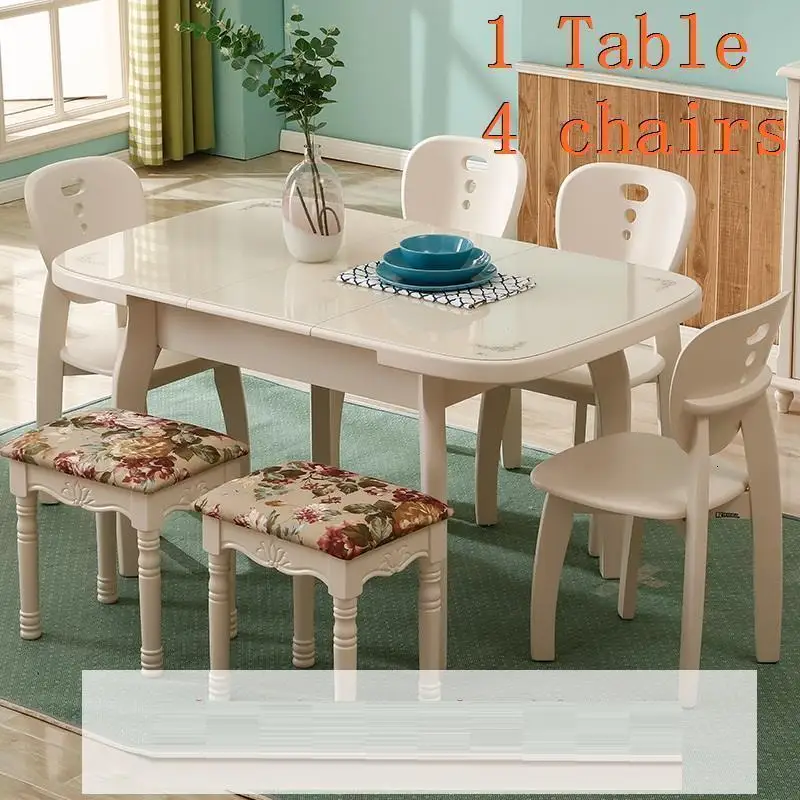 Version N Masa Sandalye Dinning Tisch A Manger модерн таволо Eettafel Comedor набор деревянный стол для столовой - Цвет: Version N