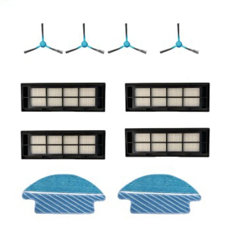 

Side Brushes Mop Cloth Pad Rag Air Filter for Cecotec Conga 3090 Brush Vacuum Cleaner Accessories