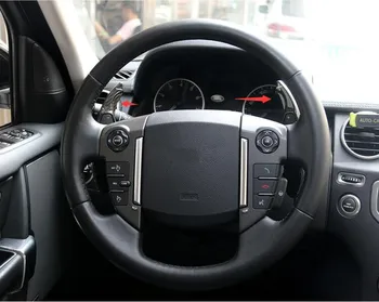 

Car Styling 100% Carbon Fiber Steering Wheel Paddle Shifter Extension Trim For Land Rover Range Rover Discovery Sport Evoque