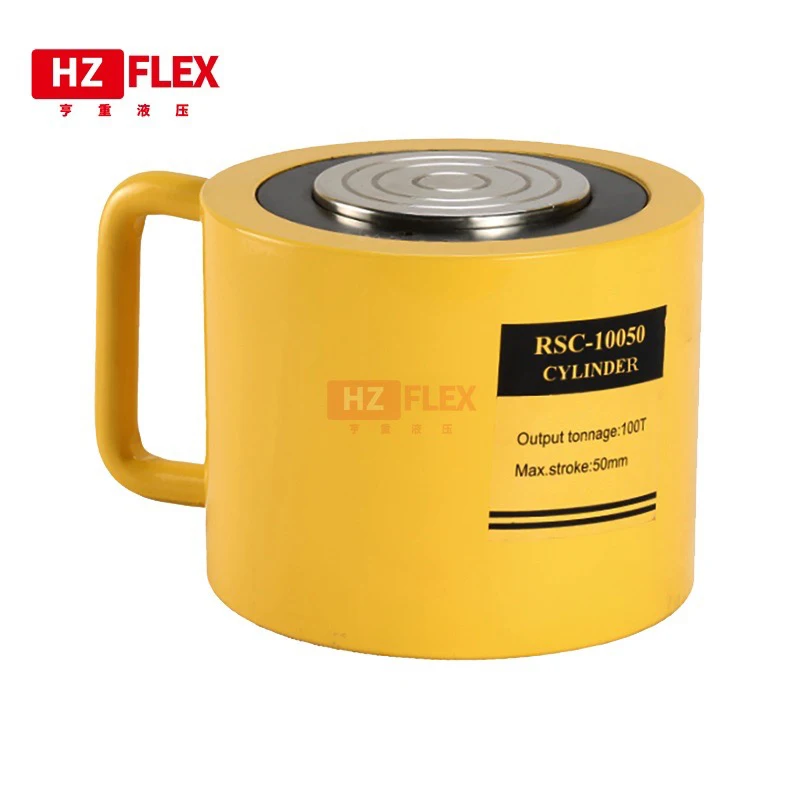 

RSC-10050 100T50mm Ultra-thin jack Short hydraulic jack Separate 100 ton stroke 50mm