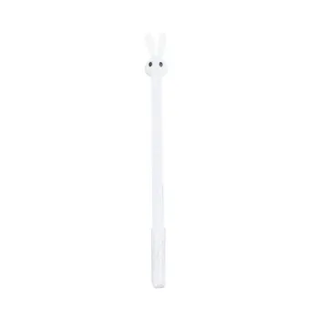 

Creative Cartoon Stationery Cute Long Ears Rabbit Jelly Neutral Pen Black Student Supplies Signature Pen