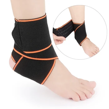 Enkel Ondersteuning Sport Anti-slip Brace Compressie Elastische Enkel Protector Verstelbare Ademend Enkel Protector Mouwen Guard