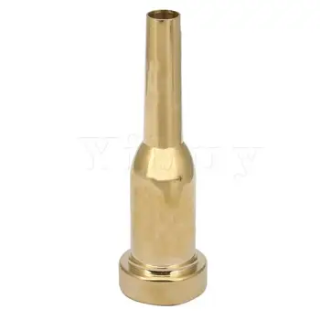 

Yibuy 3C Trumpet Mouth Piece Beginner Trumpet Practice Mouthpiece 88x27mm