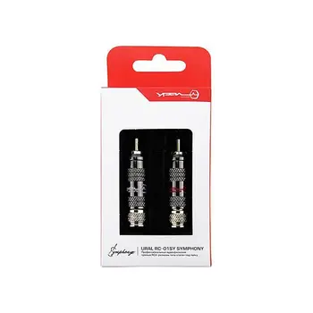 

RCA КОННЕКТОР URAL RC-01SY SYMPHONY RCA ПРЯМОЙ, КОМПЛЕКТ 2 ШТ
