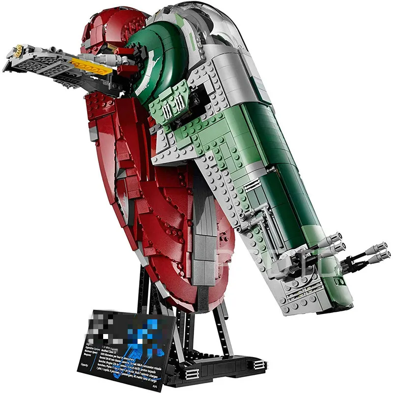 

2067pcs Building Blocks Toys Compatible Legoinglys 05037 Space Wars Universe Slave Model Great Gifts Set Playset Kit Gifts 75060
