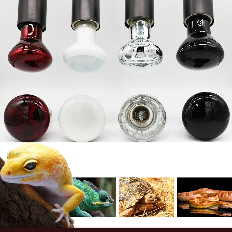 Reptile Lamp Mini Pet Heating Lamp E27 UV Day Night Amphibian Turtle Snake Heat Reptile Bulb 25/60/100W Light