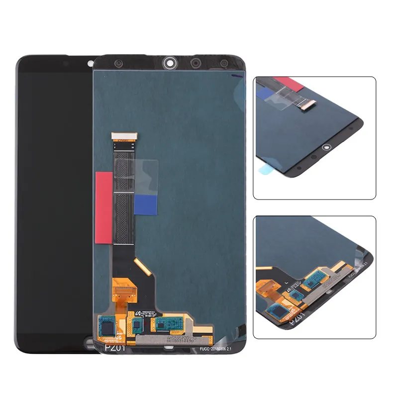 5,9" для meizu 15 Plus AMOLED ЖК-дисплей, сенсорная панель дигитайзер с рамкой для meizu 15plus 15+ ЖК-дисплей запасные части