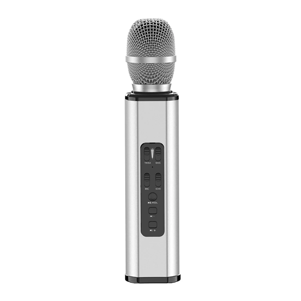 Беспроводной bluetooth микрофон Karaokes плеер Запись микрофон для пения BT4.1 динамик беспроводной микрофон