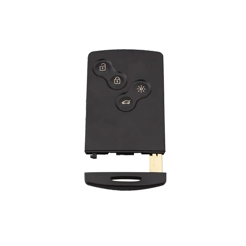 

4 Button Car High Quality 433Mhz PCF7952 Chip 4 Button Remote Key Smart Card Car Key For Renault Koleos Clio Megane Scenic Lagun