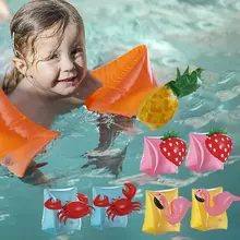 Детская плавающая круглая рукавная трубка, нарукавники для малышей, плавучие рукава, рукавицы, оборки, плавающие кольца, надувной бассейн