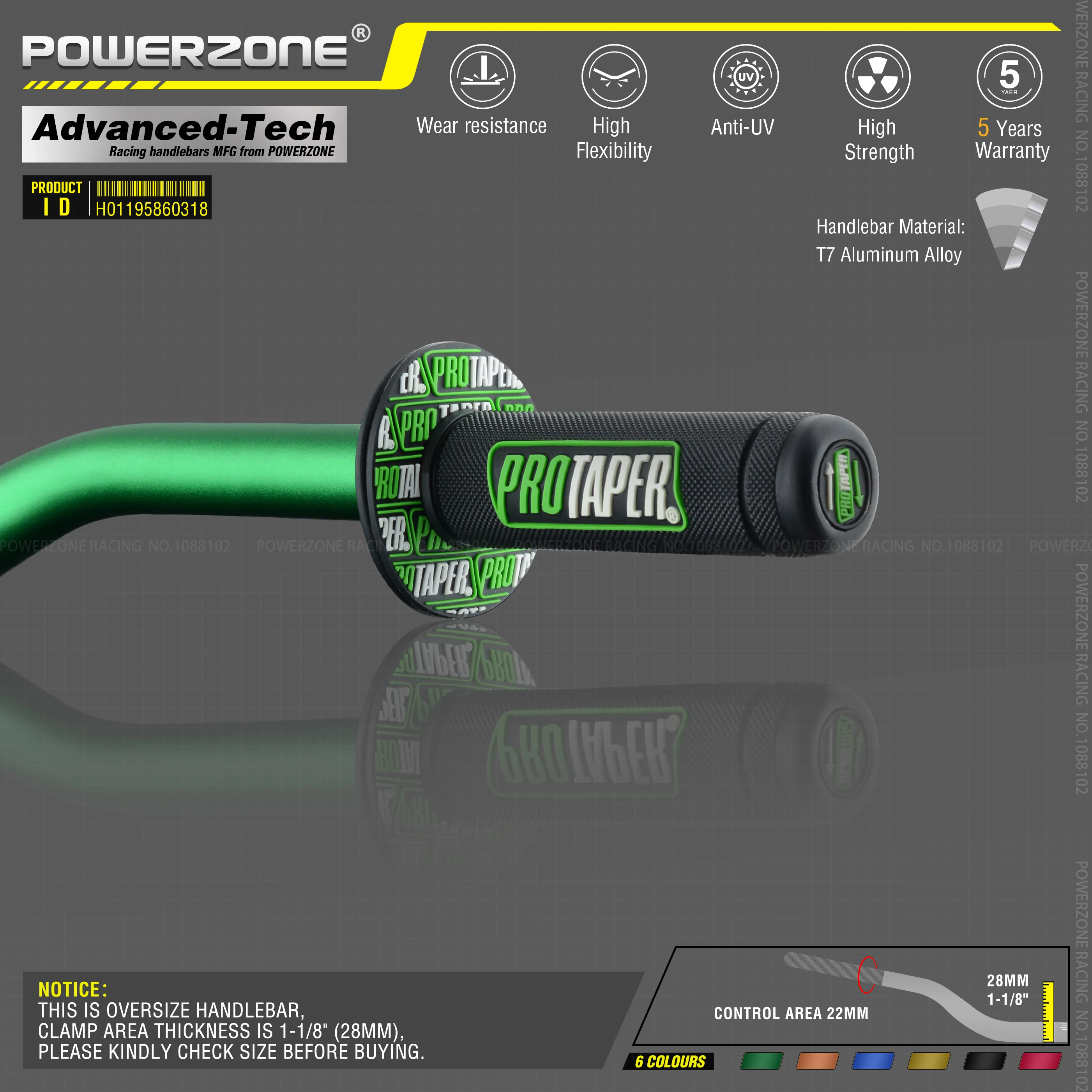 Руль для Pro Taper Pack Bar 1-1/" Классическая дверная ручка барные Колодки Ручки Pit Pro Racing Dirt Pit Bike мотоцикл с адаптер cnc