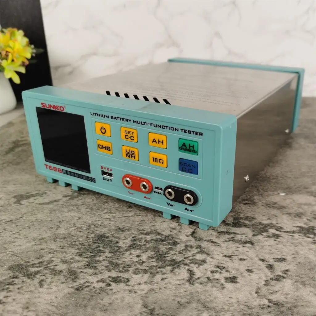 

Тест батареи SUNKKO T688 18650, литиевый аккумулятор