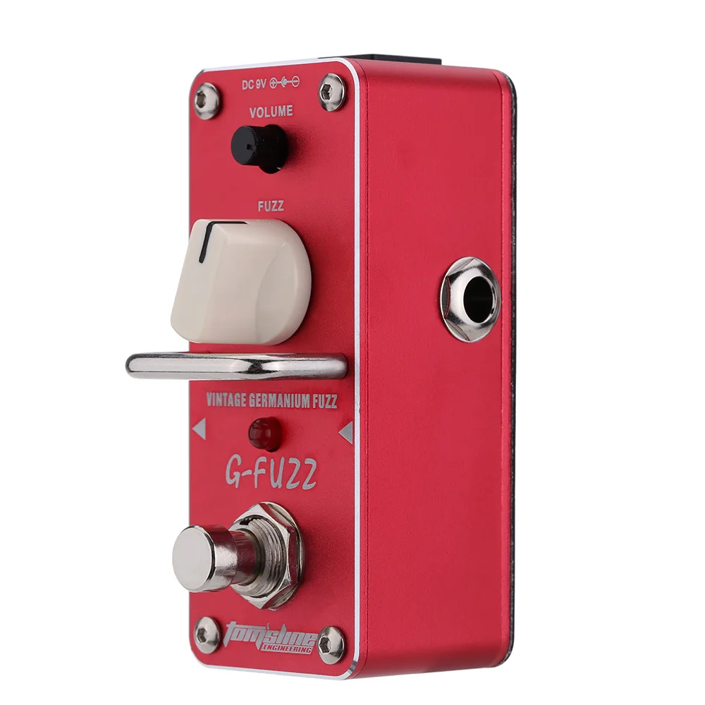 AGF-3 G-FUZZ винтажный Германий Fuzz гитарная педаль эффектов мини аналоговый гитарный