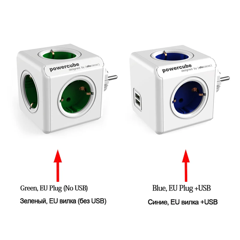 Универсальный блок питания ЕС умный Универсальный адаптер для путешествий power Electric cube 2 USB 4 розетка удлинитель для дома и офиса зарядка