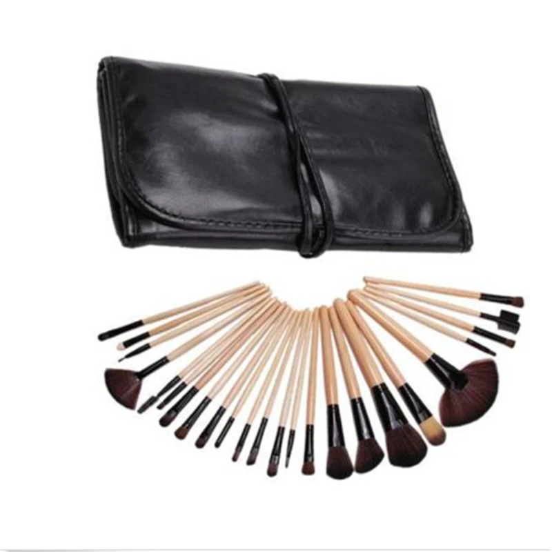 24PCS Makeup Brushes Set Eye Shadow Foundation Powder Eyeliner Eyelash Lip Make Up Brush Cosmetic Beauty Tool Kit Hot | Красота и