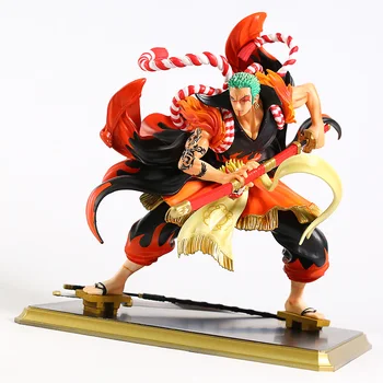 

One Piece Roronoa Zoro Kabuki Ver. Painted PVC Figure Statue Collectible Model Toy