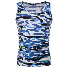 AliExpress, стиль, летний мужской Камуфляжный Повседневный жилет без рукавов с принтом, мужской жилет в форме I, камуфляжный жилет