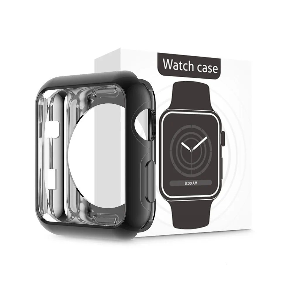 Защитный чехол из мягкого силикона для Apple Watch 40 мм 44 мм iWatch серии 1 2 3 4 42 мм 38 мм