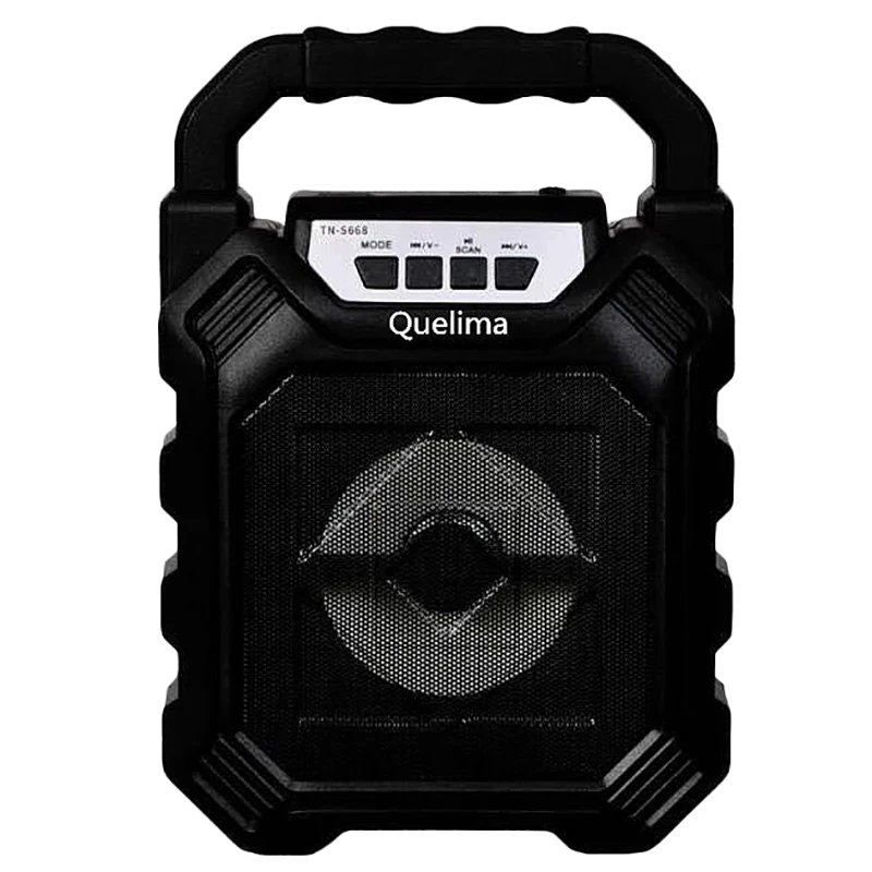 ABKT-Quelima S688 Bluetooth динамик Портативный Красочный светодиодный беспроводной динамик стерео музыка объемный fm-радио наружный динамик- классный