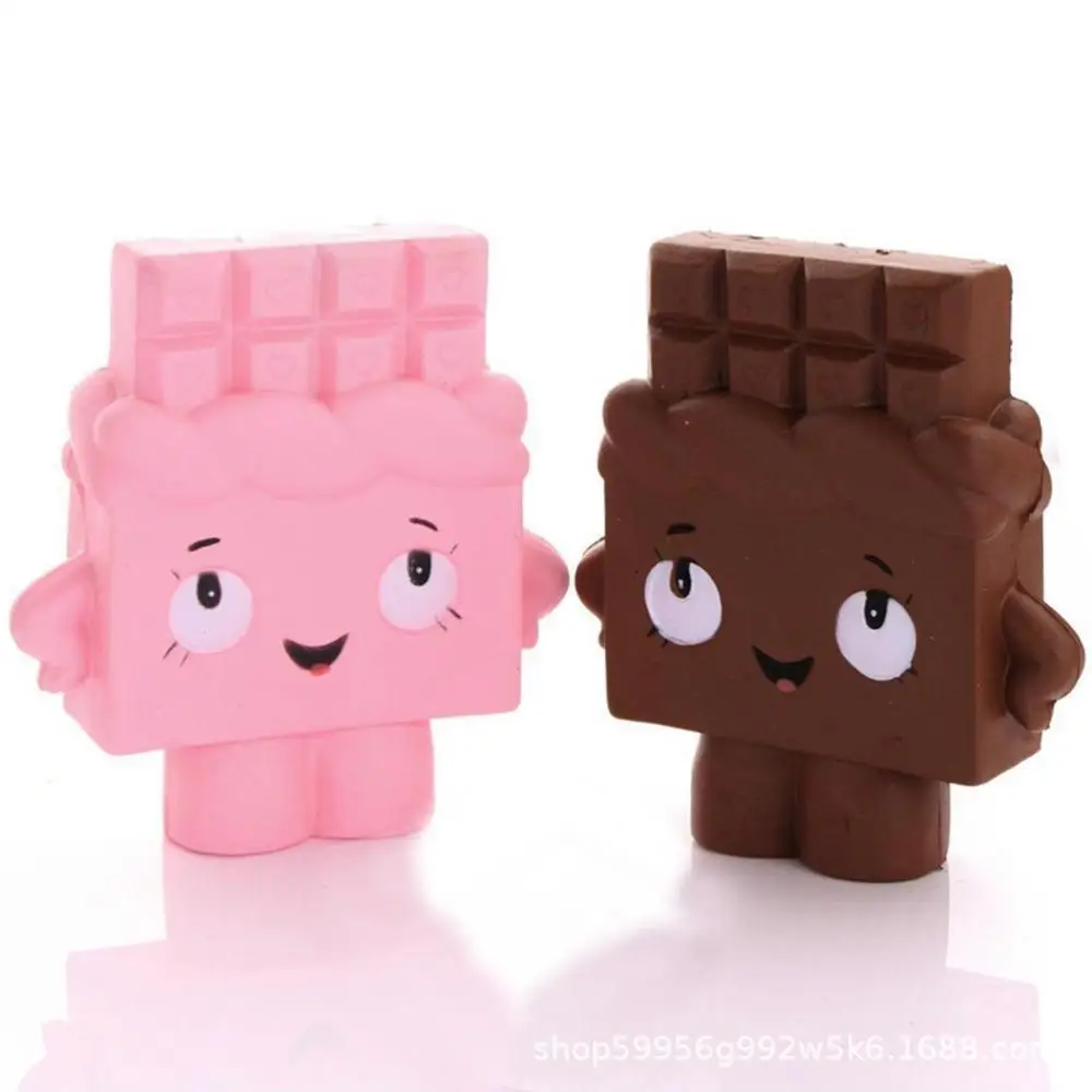 

Cross Border for Memory Foam PU Toys Ultra-Memory Foam Pu Chocolate People Memory Foam Chocolate Pressure Reduction Toy