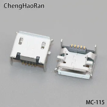 

ChengHaoRan 100PCS/lot For Jbl pulse 2 bluetooth speaker Heightened 5pin Tablet PC PAD Charge port Socket Micro USB Jack Connector Mobile phone charging socket