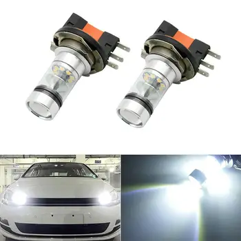 

Heat Resistant LED DRL Replacement Bulbs Super Bright Parts Exterior 2pcs