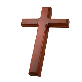 

1 Pc Wooden Cross Pendant Portable Delicate Durable Wooden Hanging Supplies Party Supplies for Home