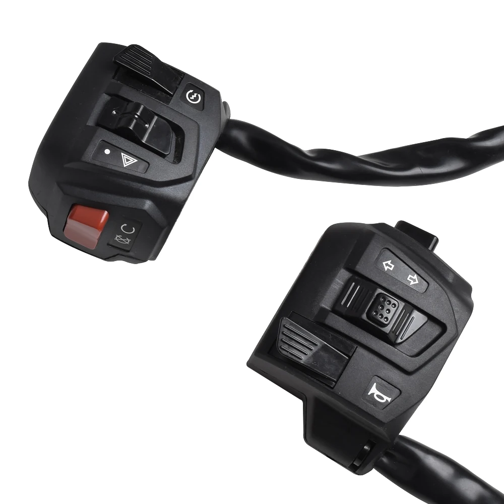Motorcycle illuminated switch Headlight Hazard Passing lamp switch For Yamaha Nmax 155 Nmax155 N-Max 155