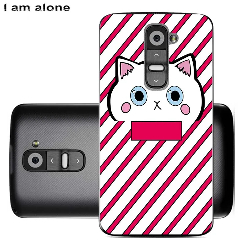 Чехлы для телефонов LG G2 D801 D802 5,2 дюймов мягкие сумки из ТПУ мобильный мультфильм печатных для LG G2 D801 D802 крышка - Цвет: Solf TPU AA44
