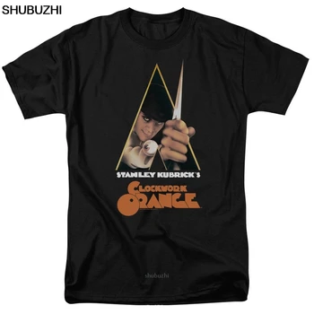 

A Clockwork Orange Poster Licensed Adult T Shirt Cartoon t shirt men Unisex New Fashion tshirt free shipping funny tops sbz8095